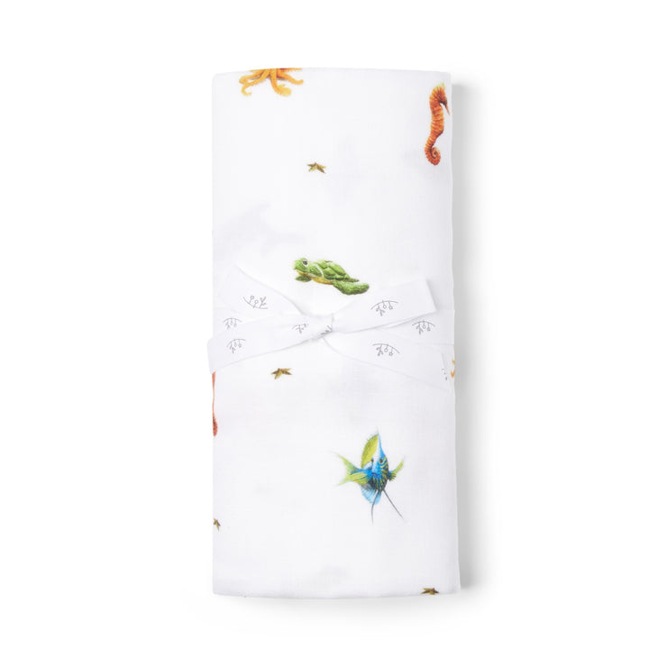 XL Bamboo Muslin - Ocean