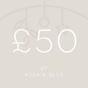 Rosa & Blue Gift Voucher