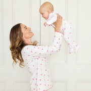 Women's Pink Heart Pyjamas