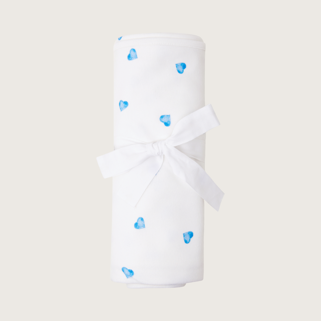 Blue Heart Blanket