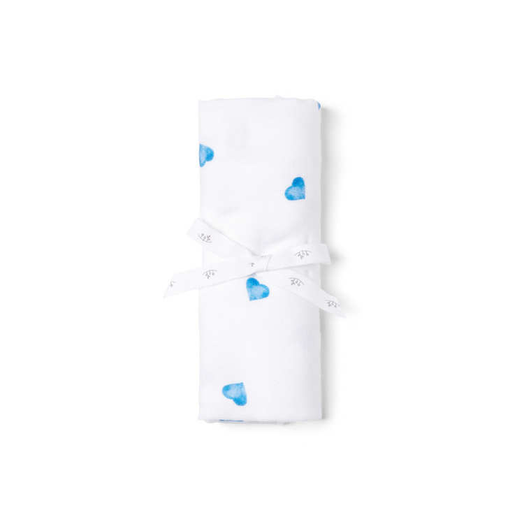 New Baby Gift Set - Blue Heart