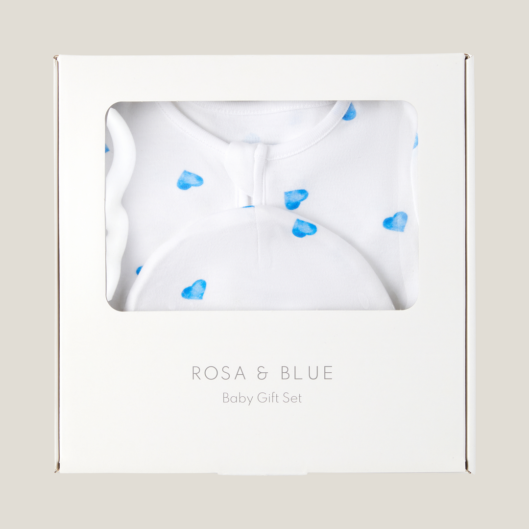 New Arrival Gift Set - Blue Heart