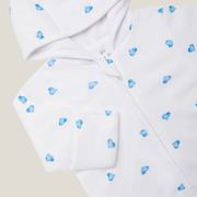 Blue Heart Pramsuit