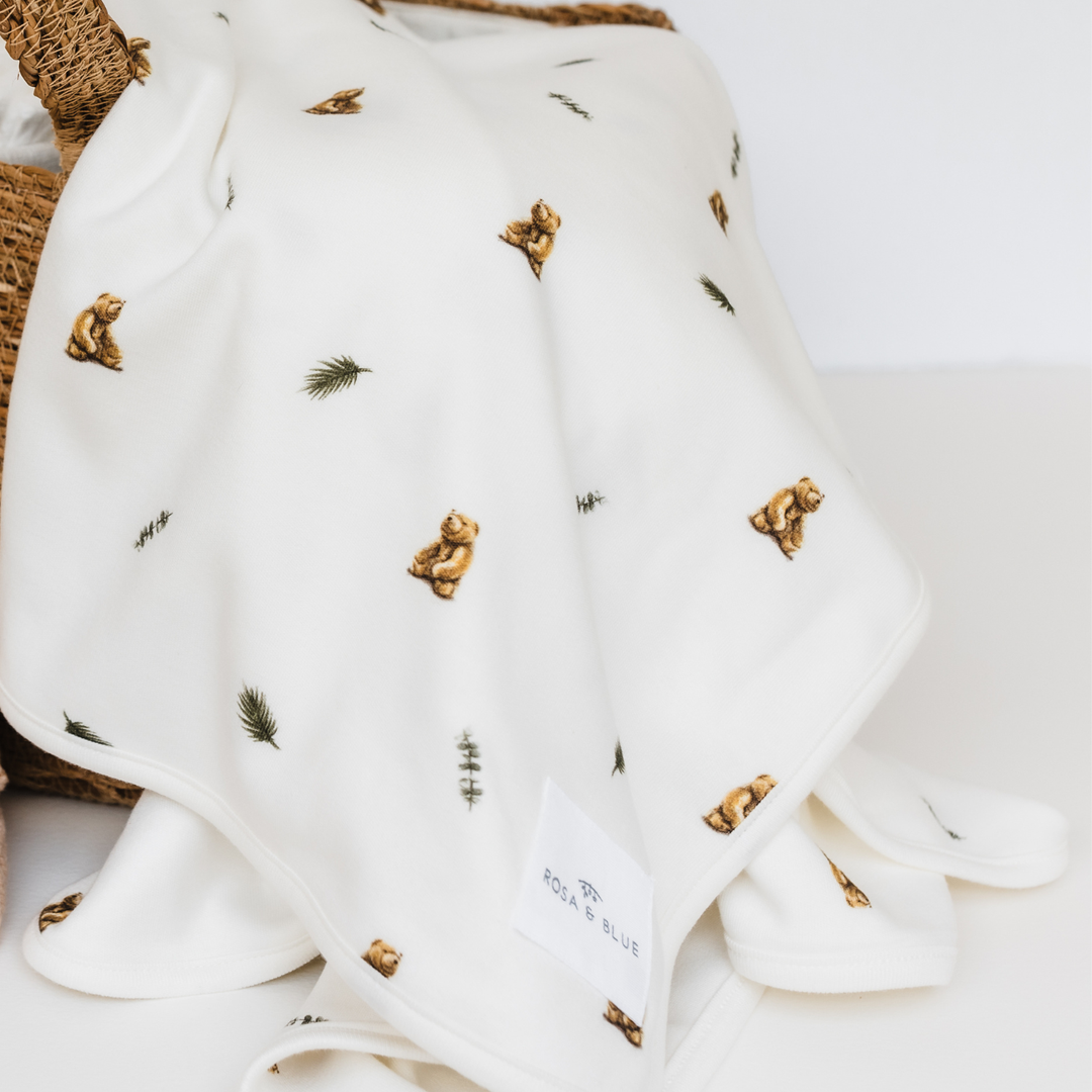 Baby Blanket - Brown Bear