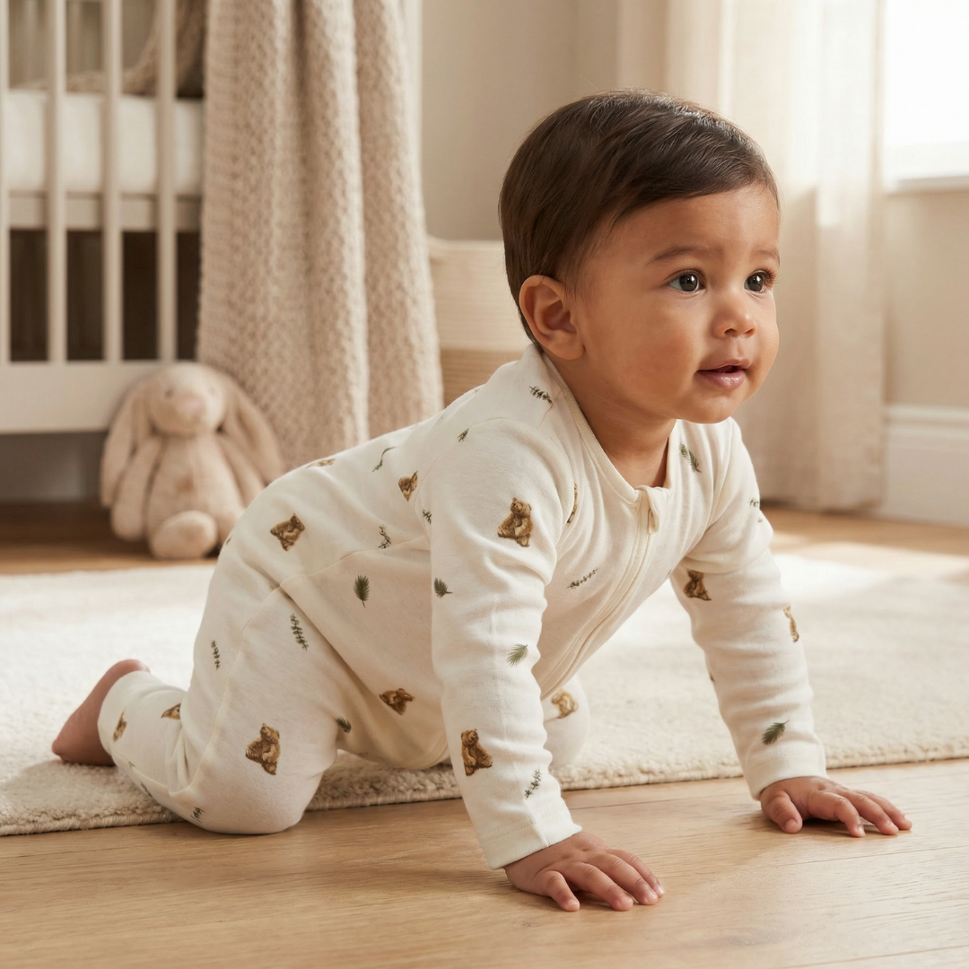 Sleepsuit - Brown Bear