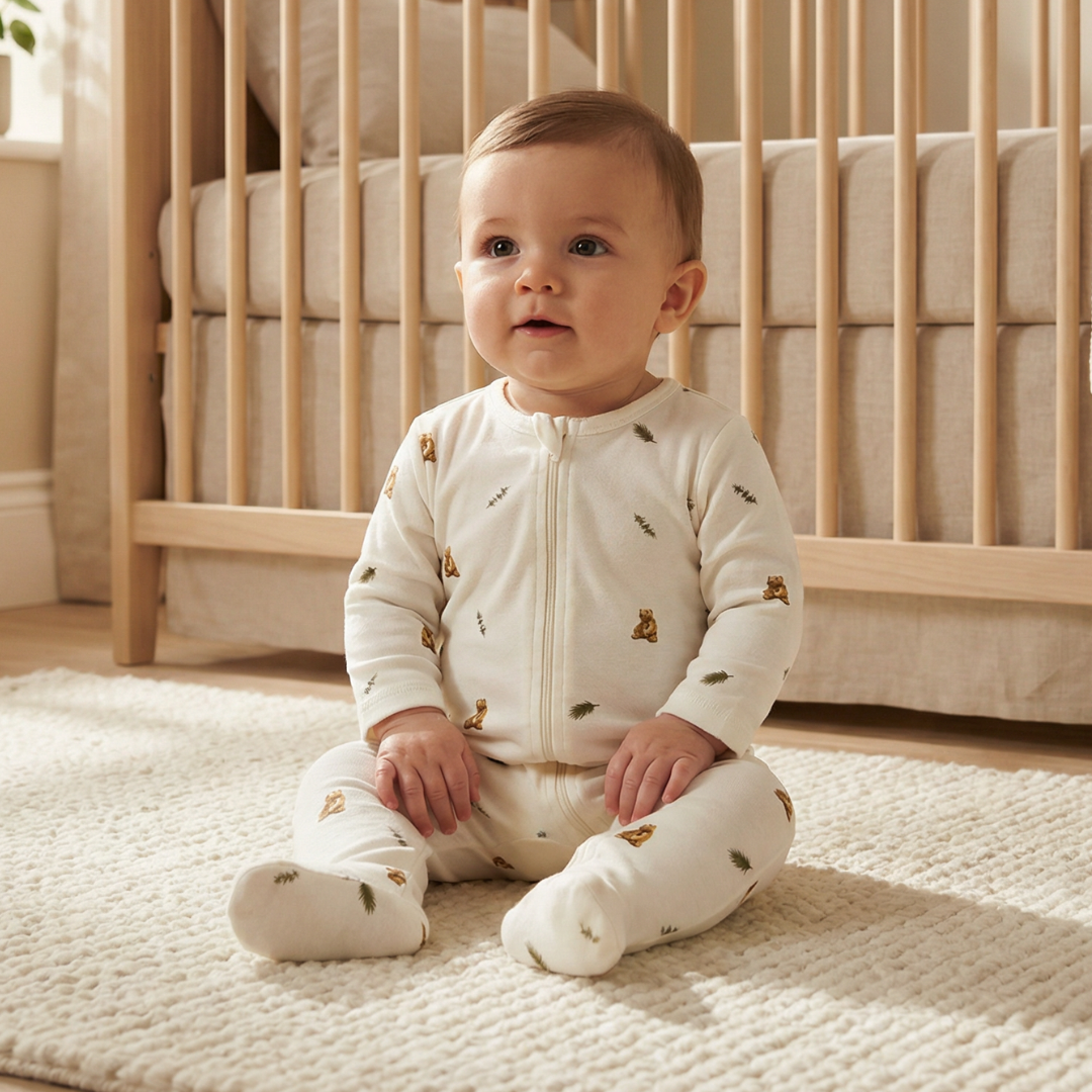 Sleepsuit - Brown Bear