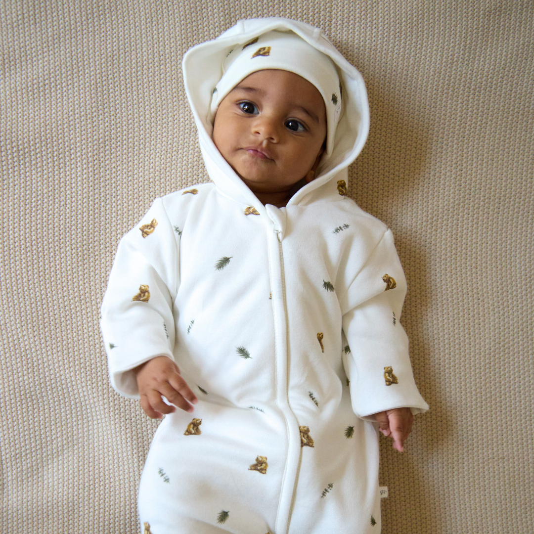 Brown Bear Pramsuit