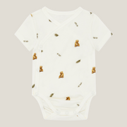 Short Sleeve Bodysuit - Brown Bear