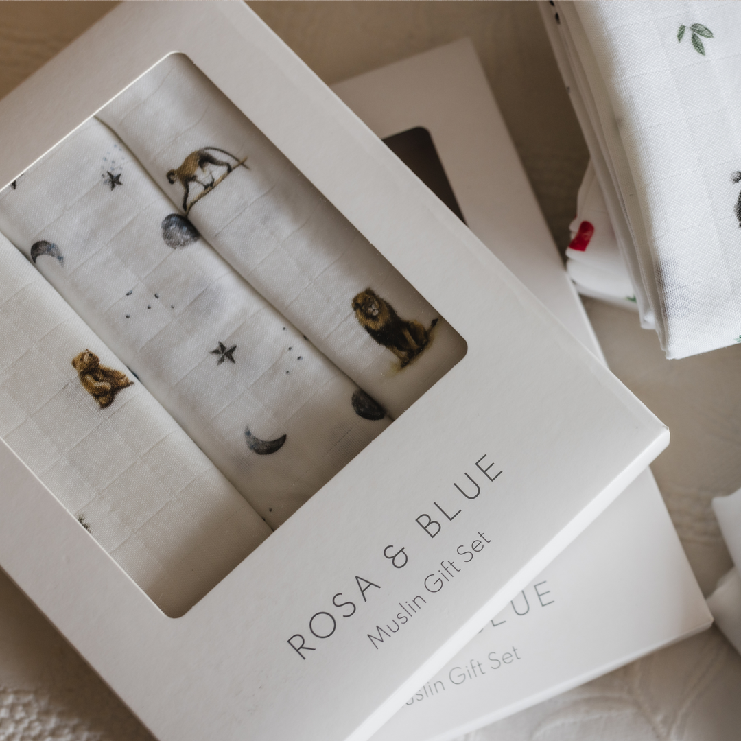 Bamboo Muslin Gift Set - Classics