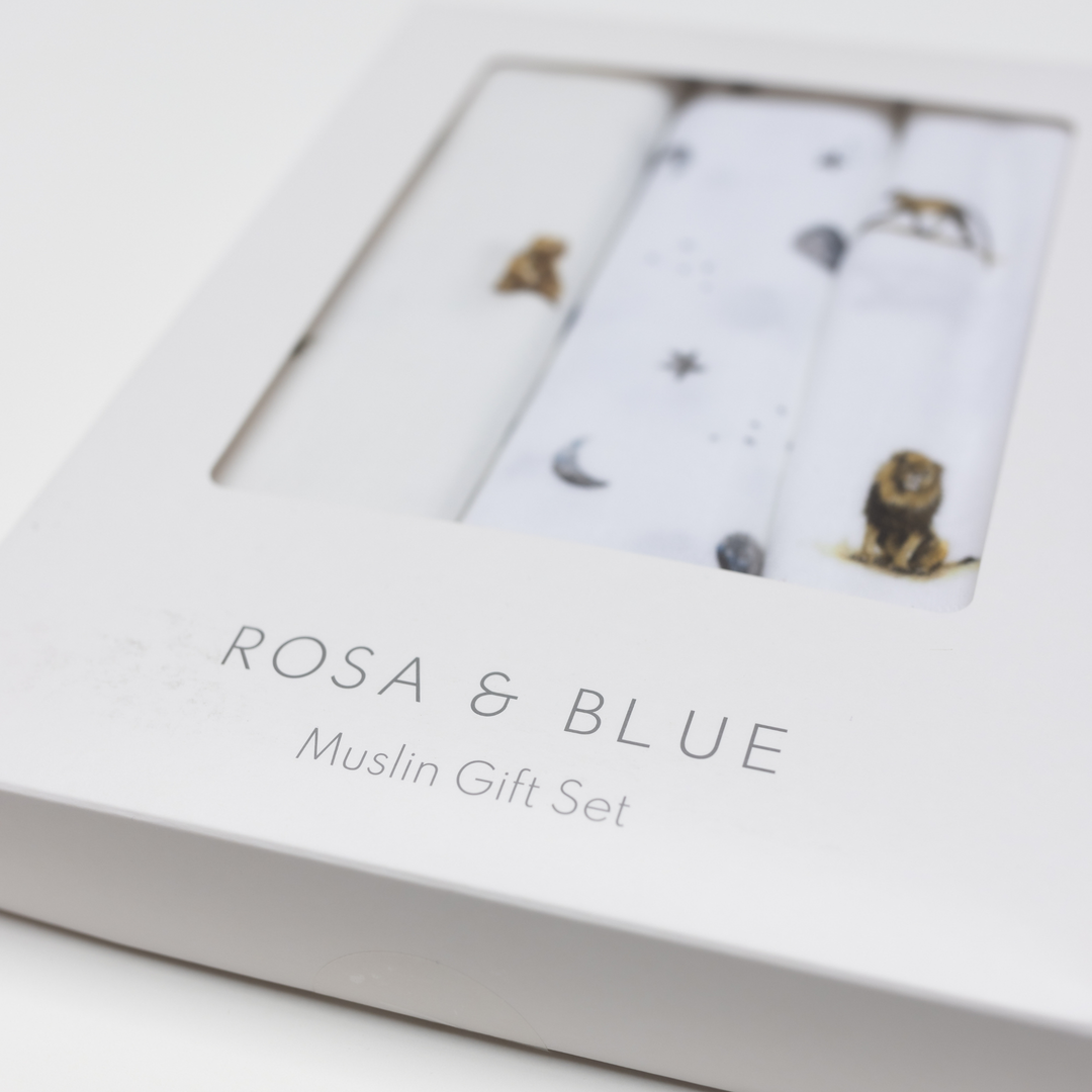 Bamboo Muslin Gift Set - Classics