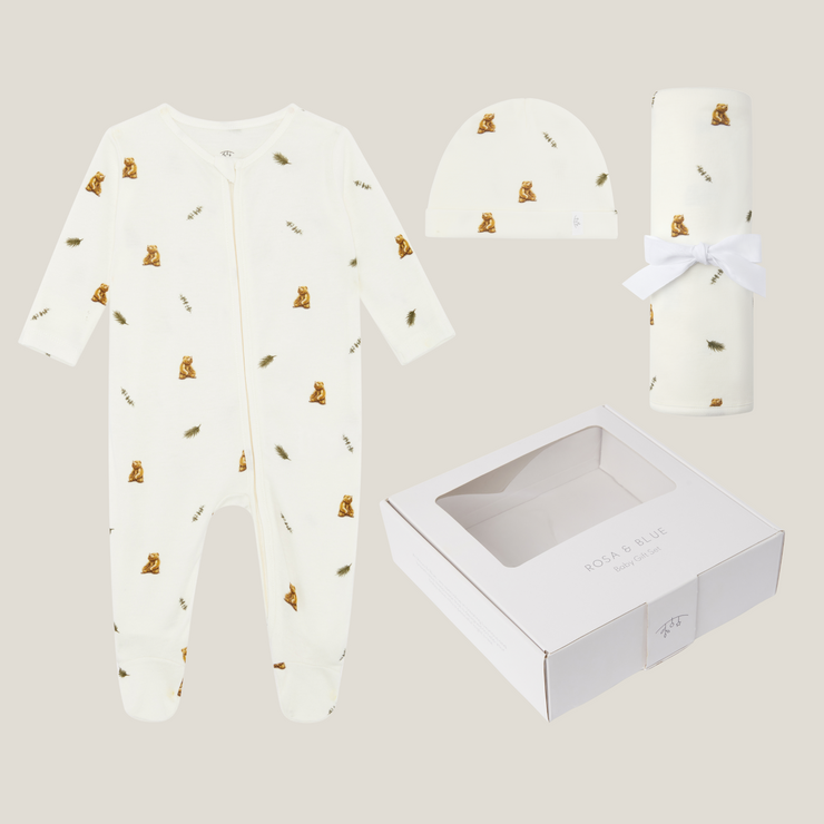 New Arrival Gift Set - Brown Bear