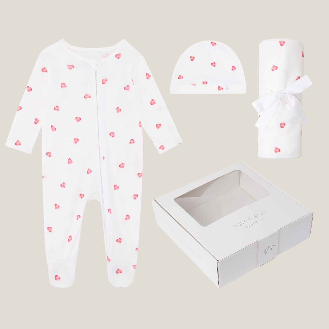 Pink Heart New Arrival Gift Set 
