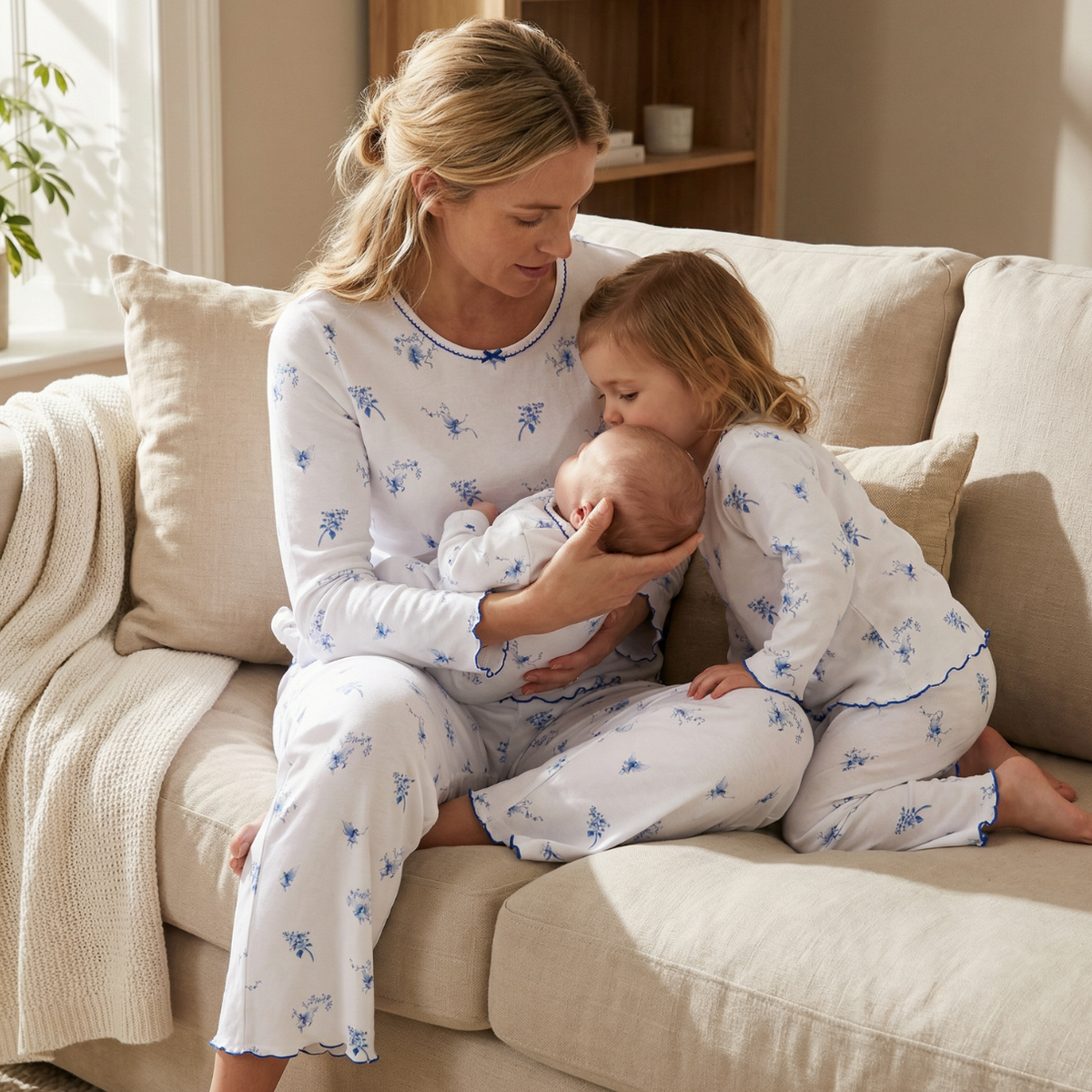 Women's Fairy Pyjamas – Rosa and Blue