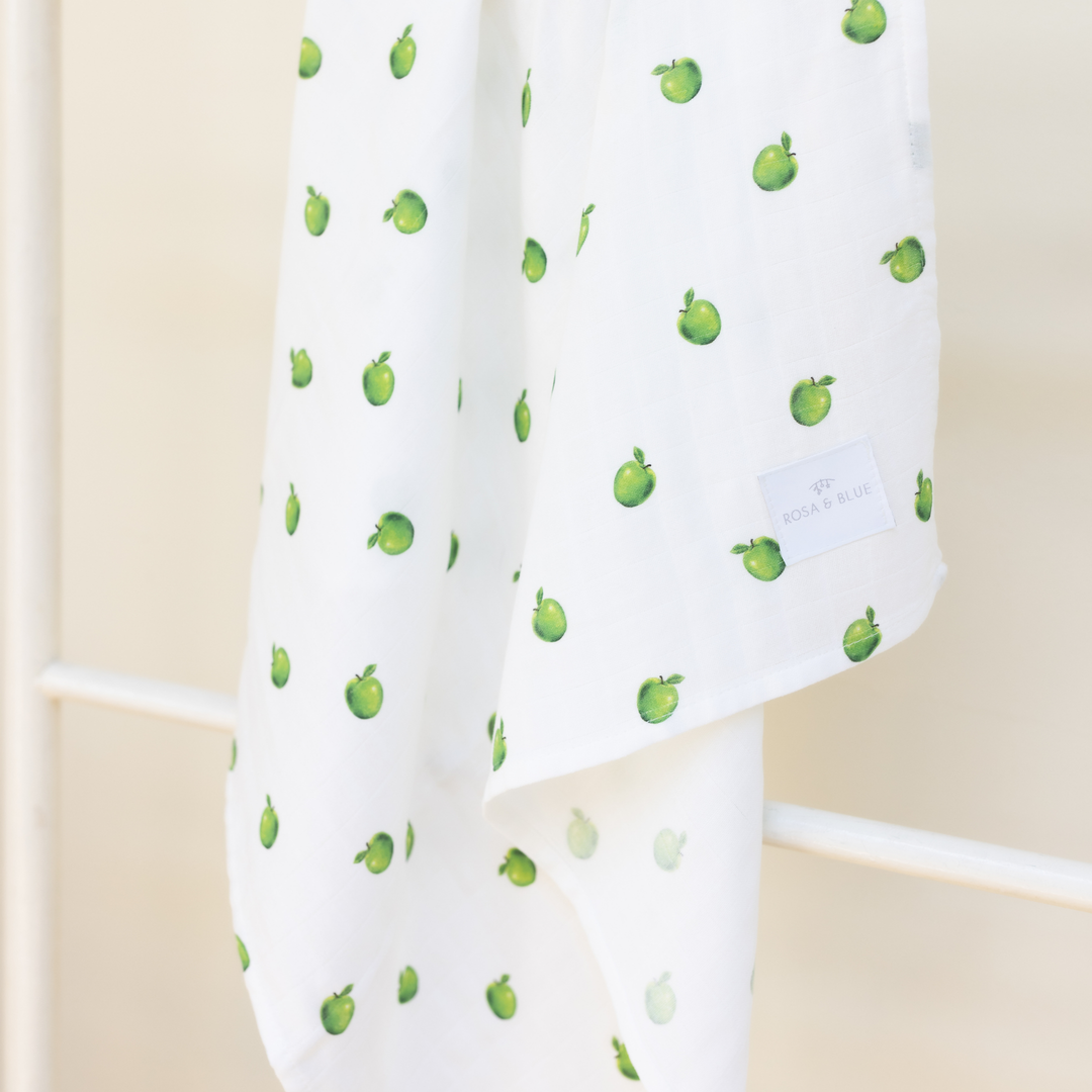 Bamboo Muslin Gift Set - Fruit Trio
