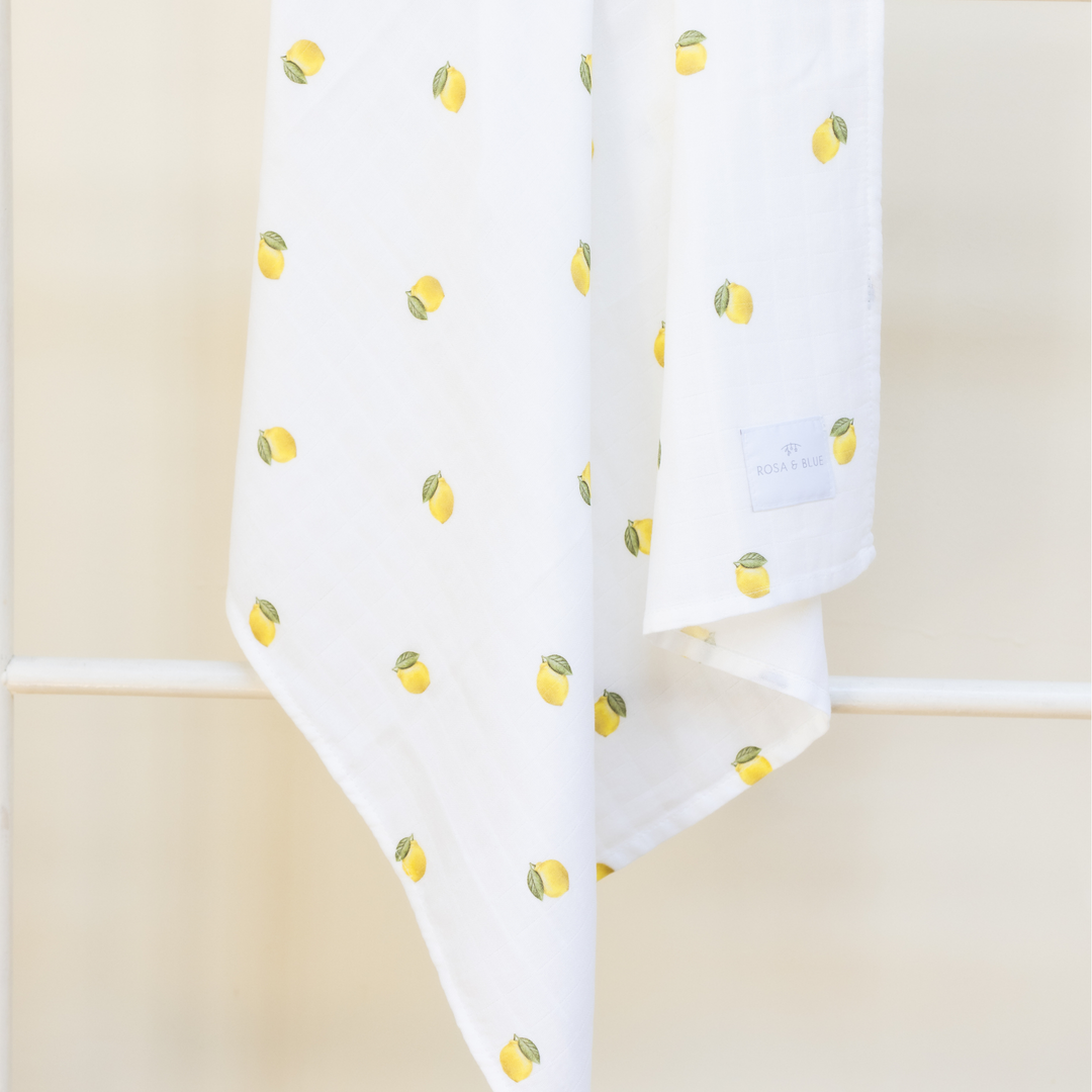 Bamboo Muslin Gift Set - Fruit Trio