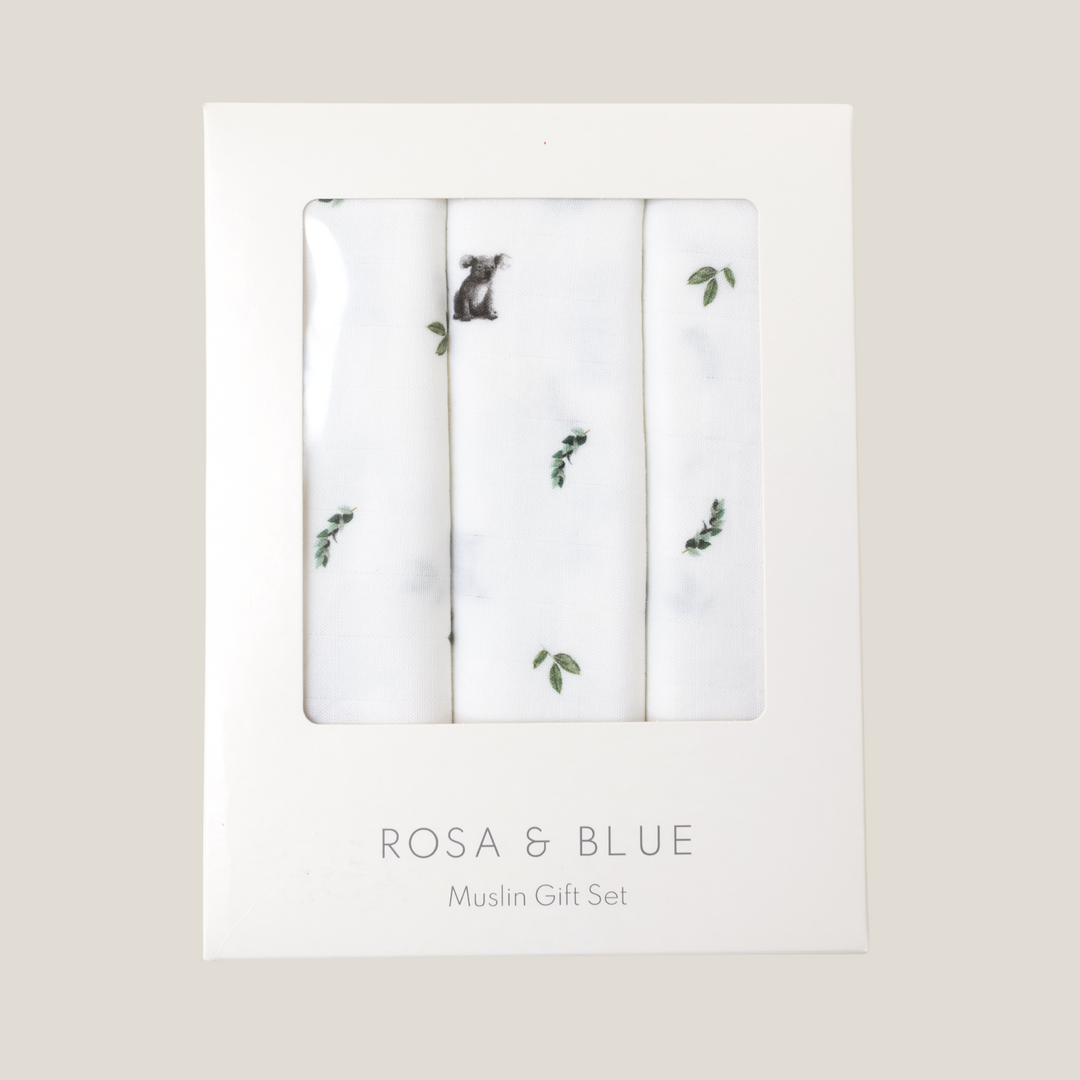 Bamboo Muslin Gift Set - Koala