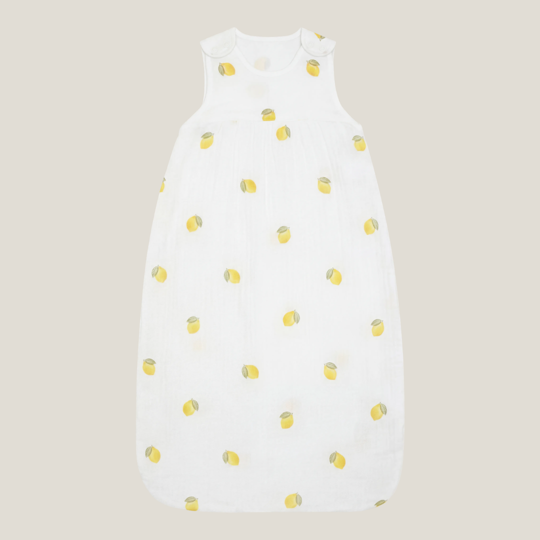 Muslin Sleeping Bag 0.5 TOG - Lemon
