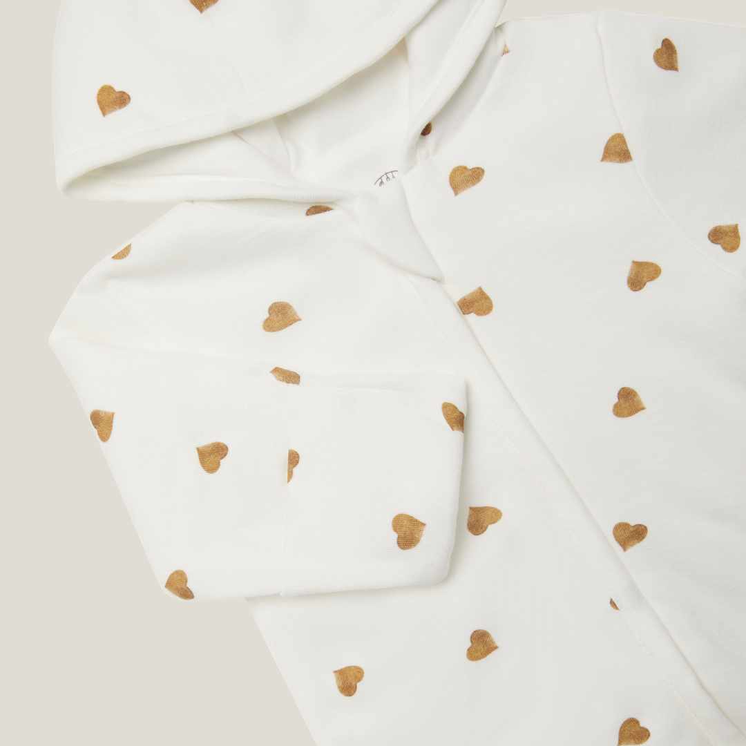 Neutral Heart Pramsuit