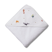 Large Hooded Towel - Ocean