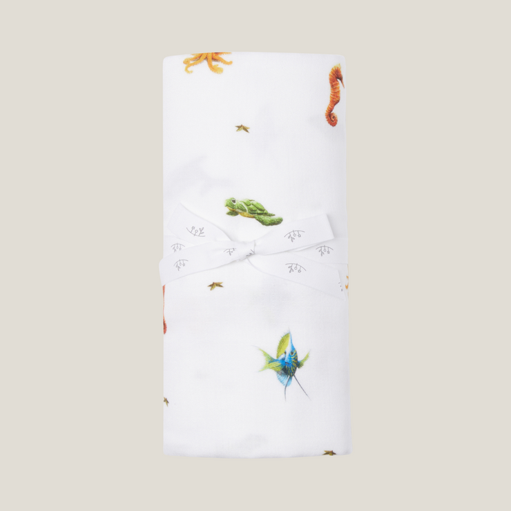 XL Bamboo Muslin - Ocean