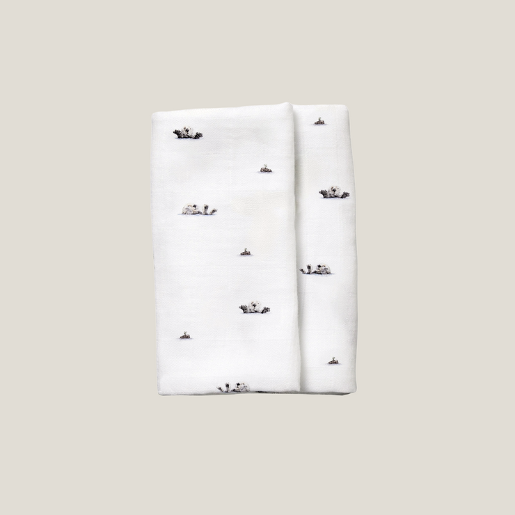 Original Bamboo Muslin Square - Otter