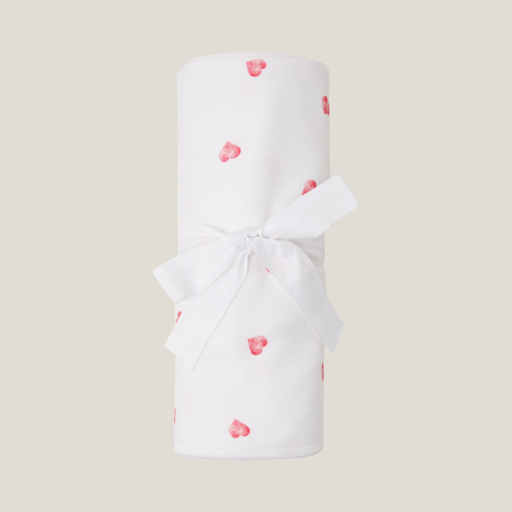 Pink Heart Blanket