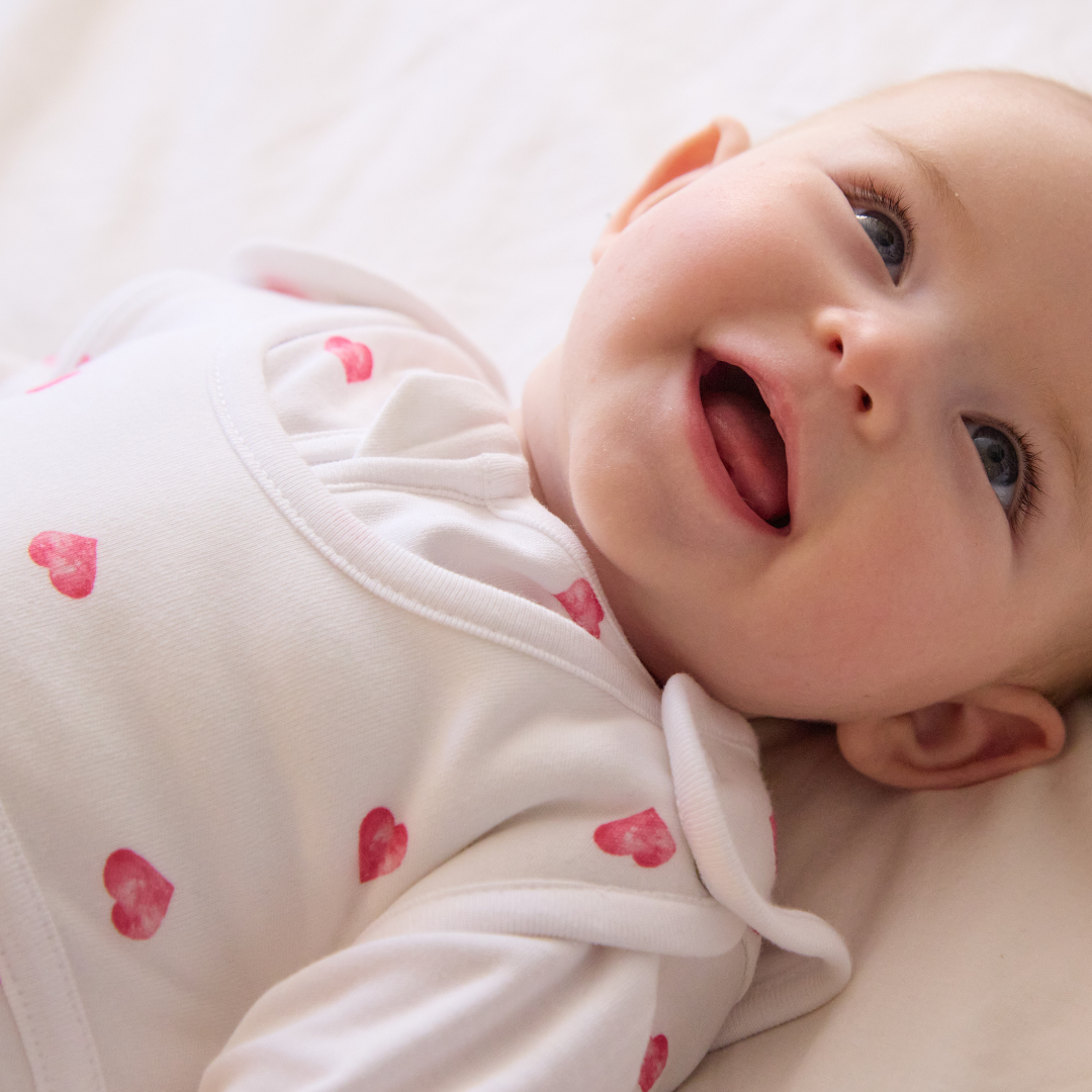 Pink Heart 1.5 Tog Sleeping Bag