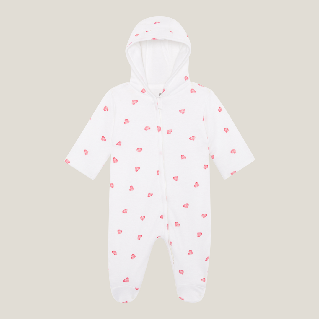 Pramsuit - Pink Heart
