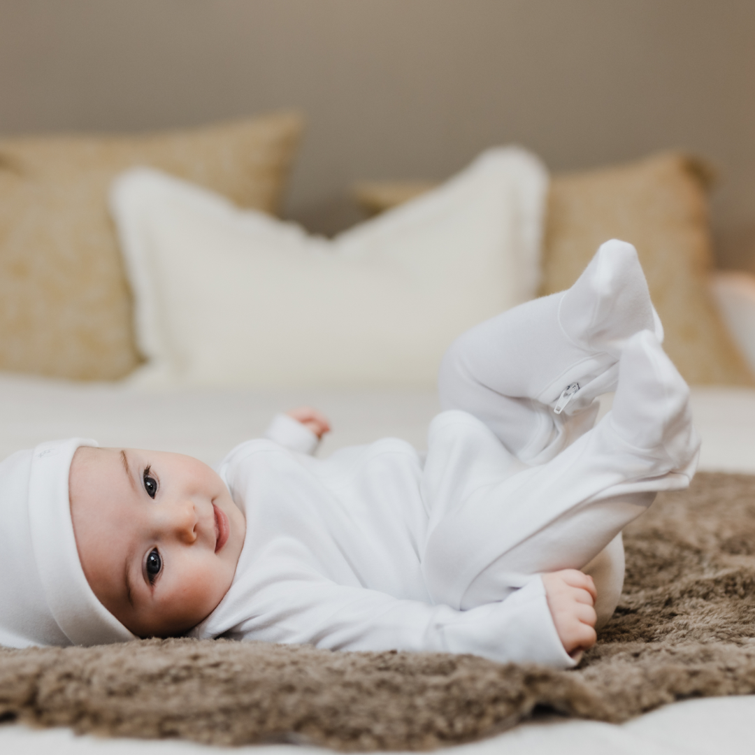 Sleepsuit - Plain White