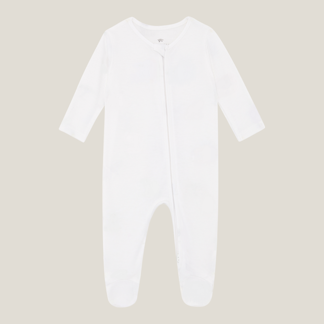 Plain White Sleepsuit