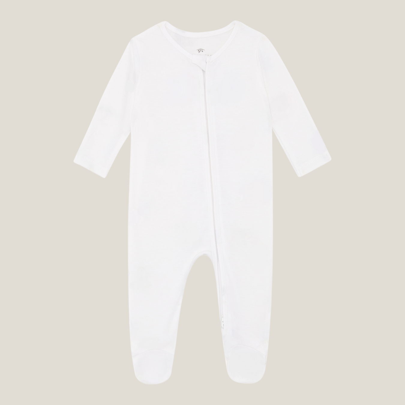 Plain White Sleepsuit