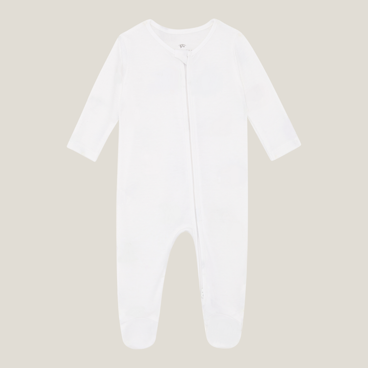 Plain White Sleepsuit