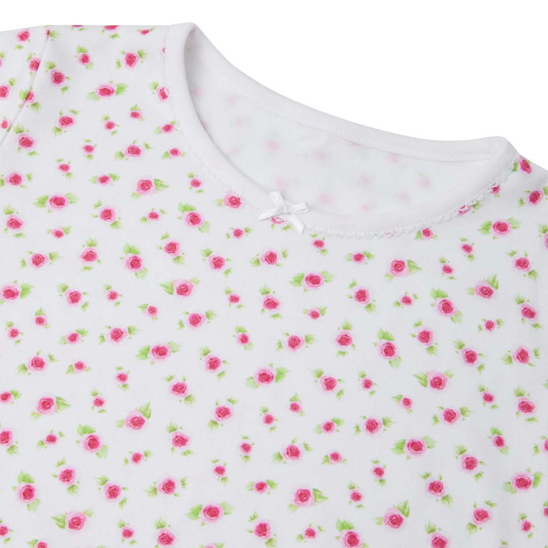 Pyjamas with Frill - Rose PRE-ORDER