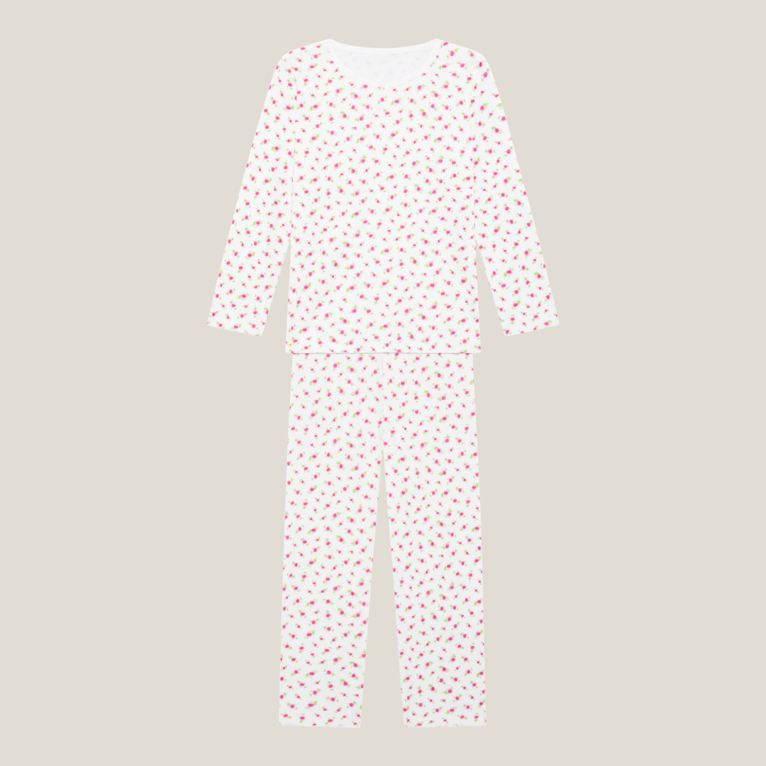 Pyjamas with Frill - Rose PRE-ORDER