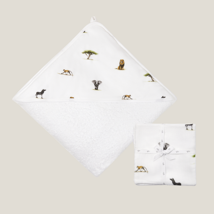 Bath Time Gift Set - Safari