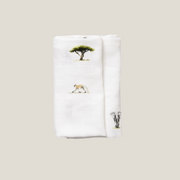 Original Bamboo Muslin Square - Safari