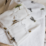 Bamboo Washcloth 3 Pack - Safari