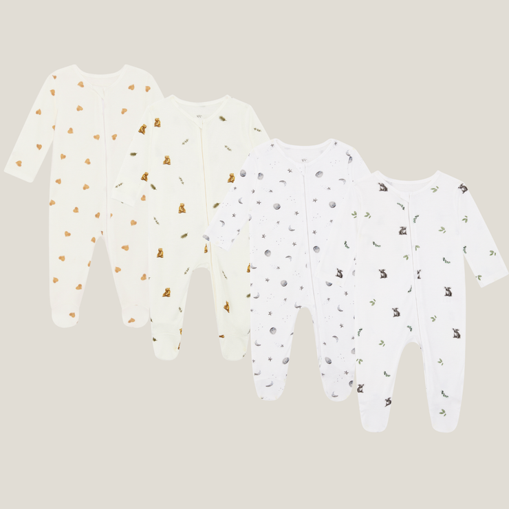Sleepsuit Set of 4