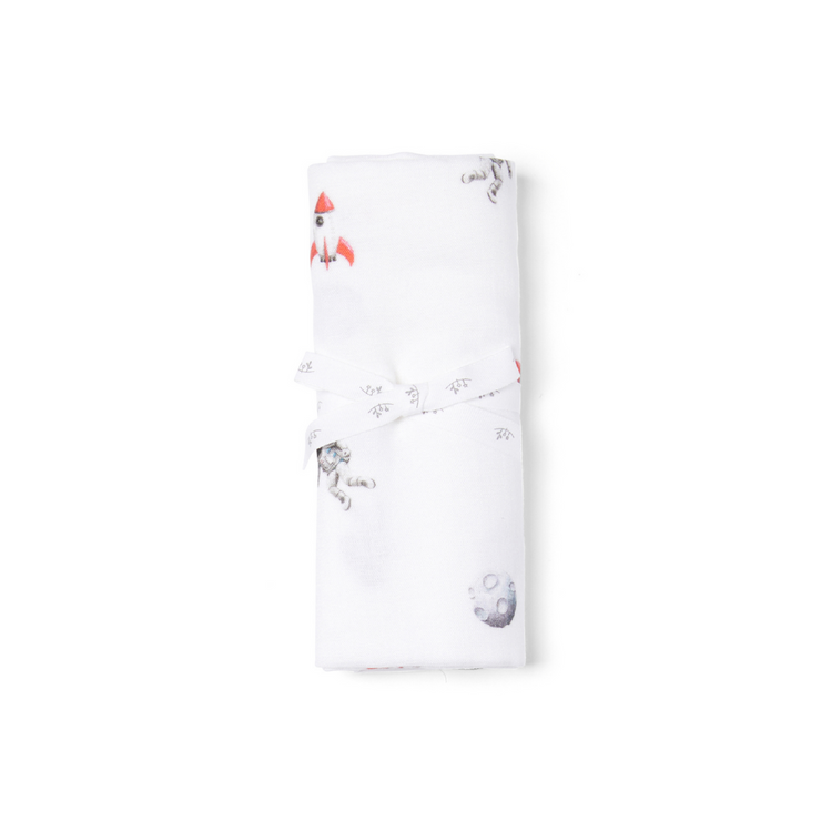 Classic Bamboo Muslin Square - Space