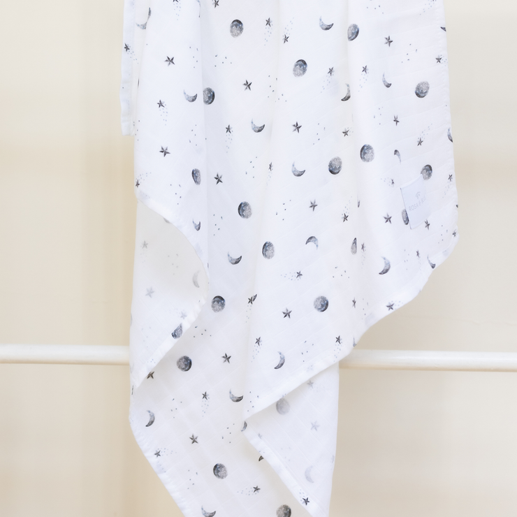 Bamboo Muslin Gift Set - Starlit Moon