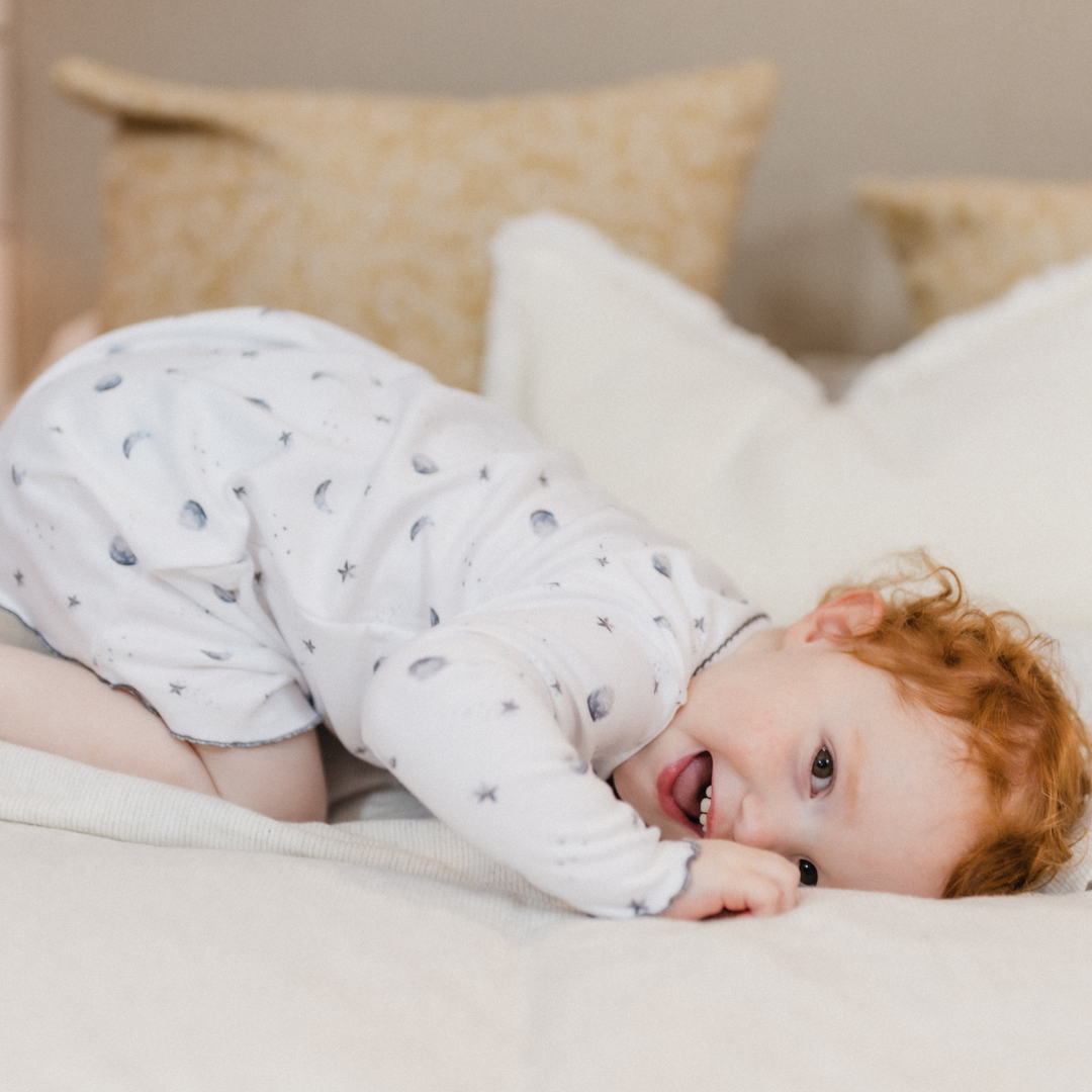 Long Sleeve Nightdress - Starlit Moon