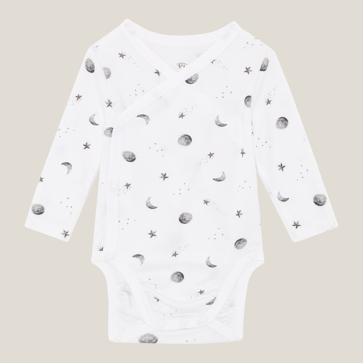 Long Sleeve Bodysuit - Starlit Moon