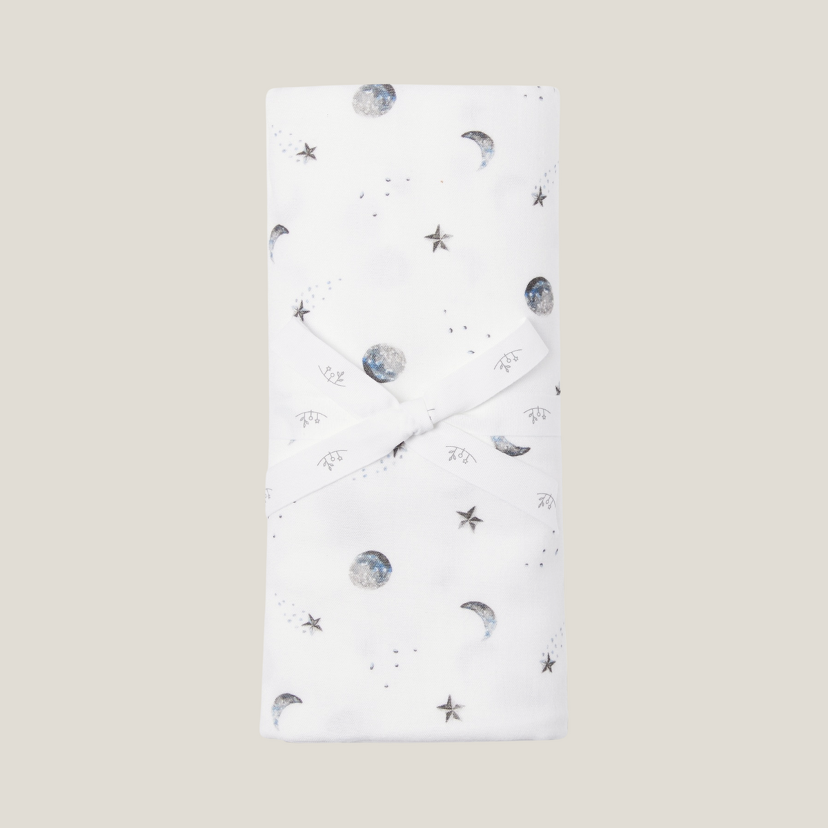XL Bamboo Muslin Swaddle - Starlit Moon