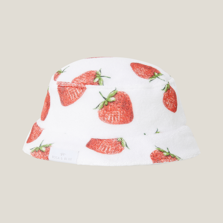 Reversible Bucket Hat - Strawberry