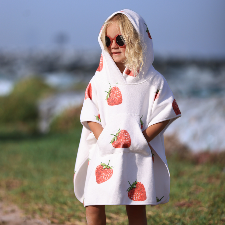 Poncho - Strawberry