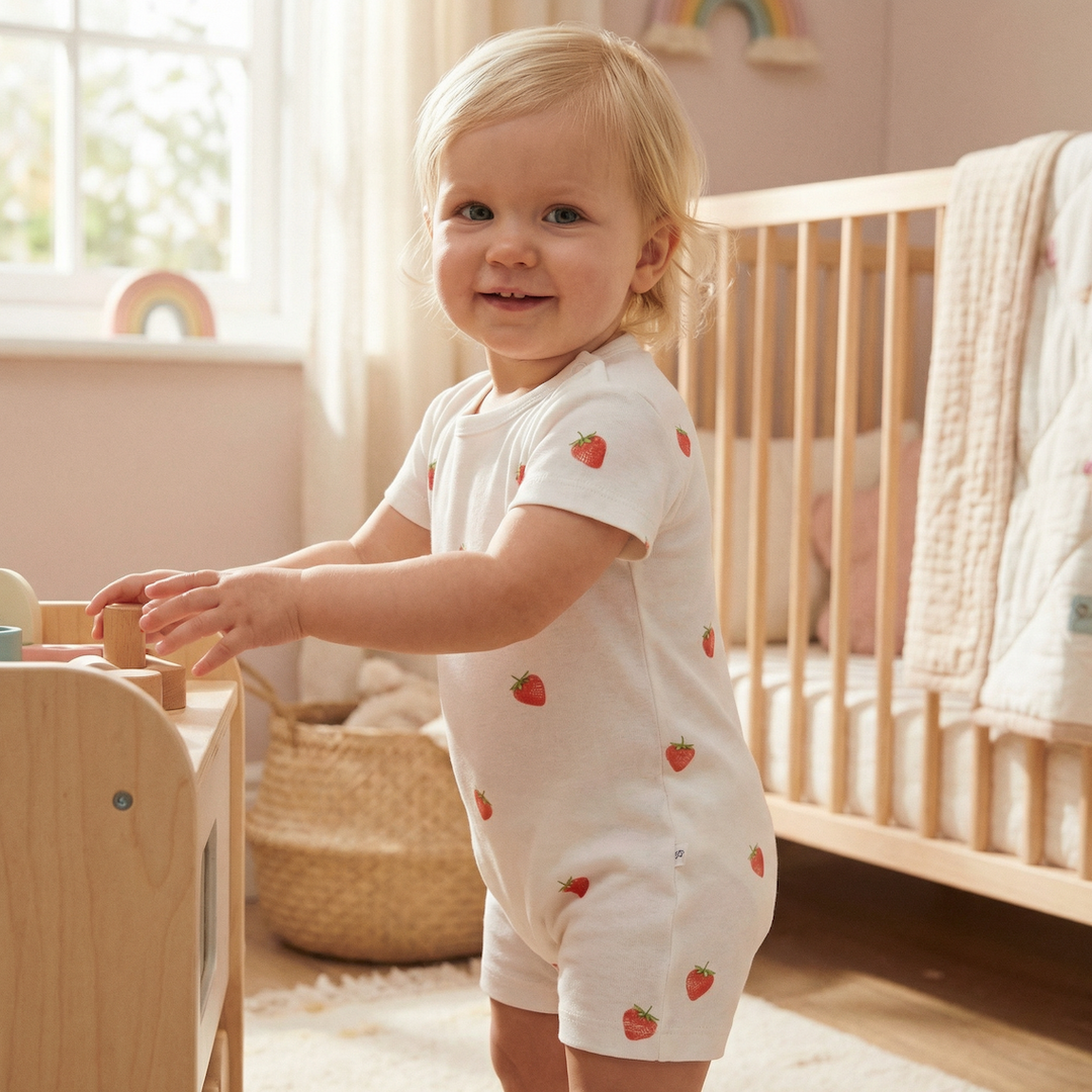 Romper - Strawberry