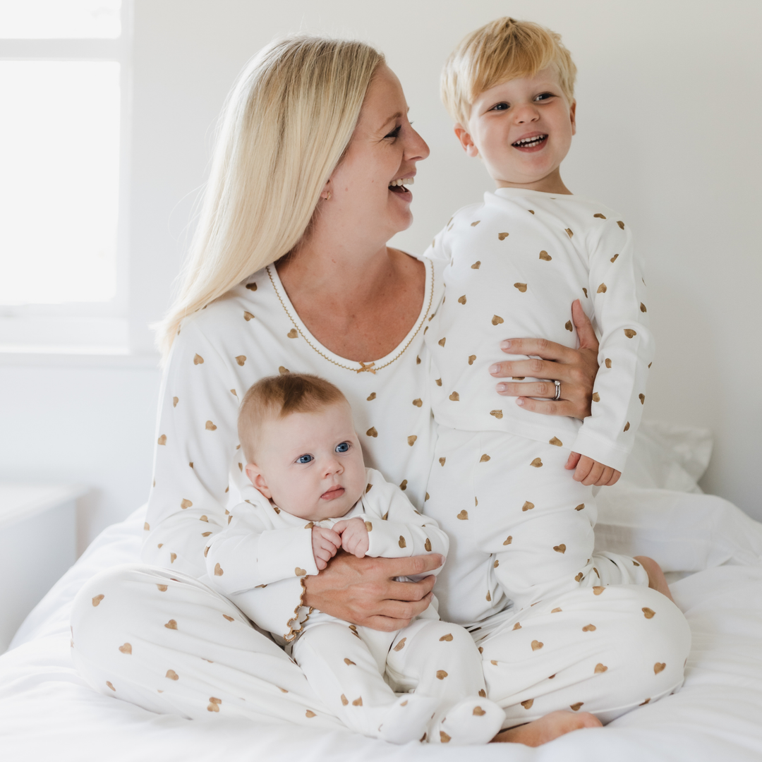 Women's Neutral Heart Pyjamas (PRE-ORDER)