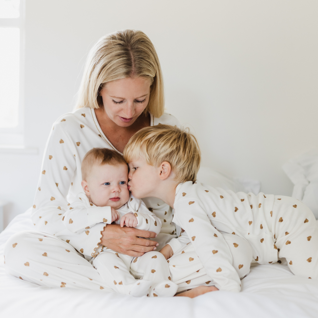 Women's Neutral Heart Pyjamas (PRE-ORDER)