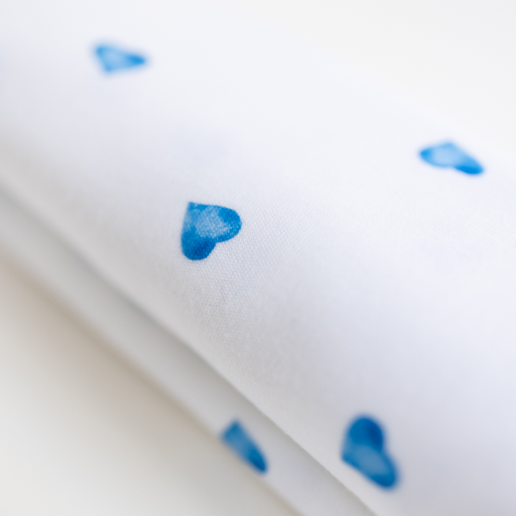 Blue Heart Blanket