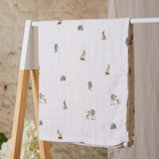 3 Pack - Woodland Muslin Squares